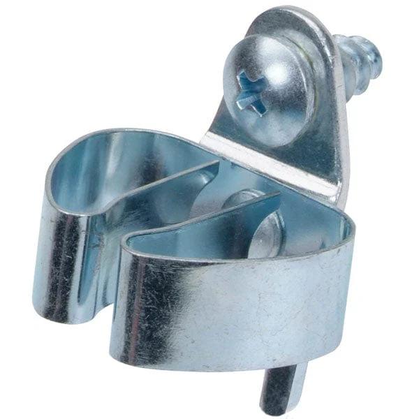 DuraHook 1/4" - 1/2" Standard Spring Clip for Pegboard, 10 Pack